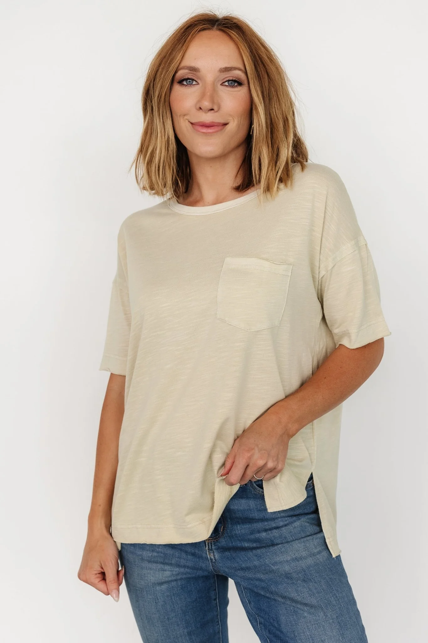 Hana Relaxed Tee | Pistachio