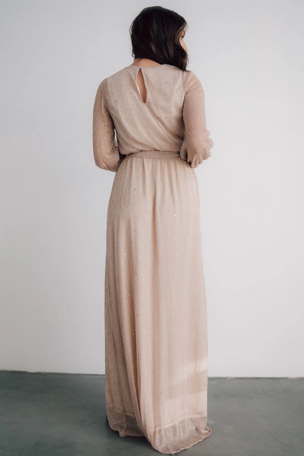 Abigail Sparkle Gown | Champagne