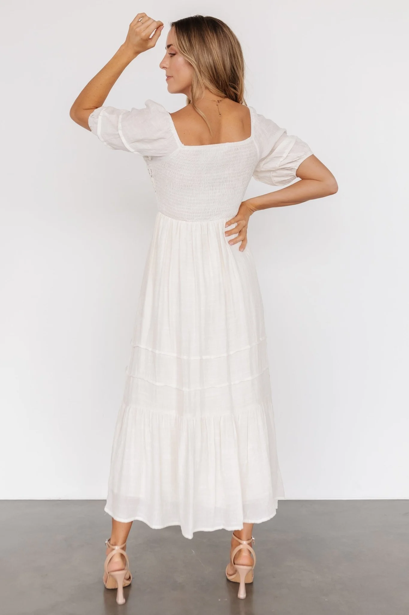 Archer Boho Dress | Beige