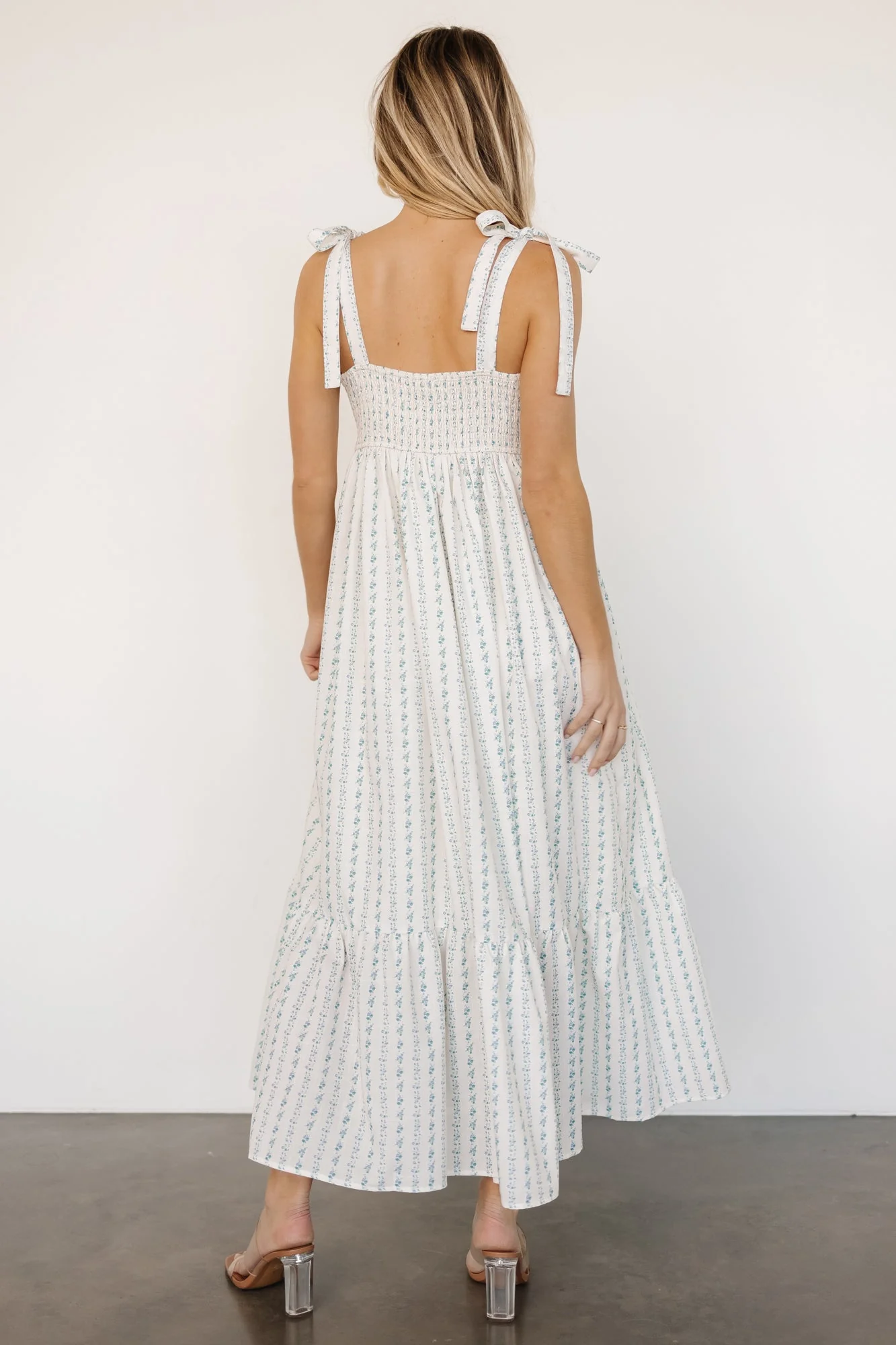 Kennie Maxi Dress | Cream Multi Floral