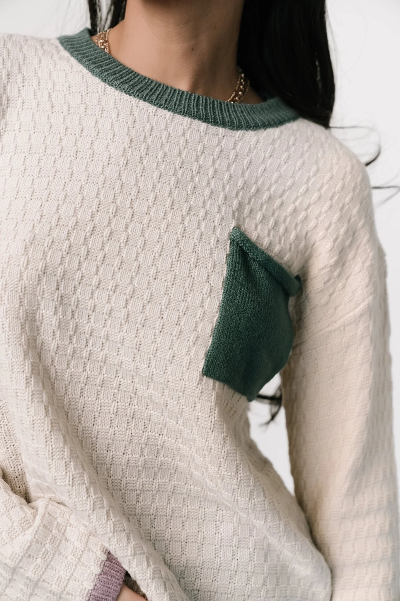 Brixton Weave Sweater | Oatmeal