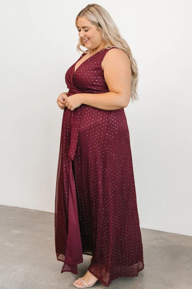 Helen Tank Sparkle Gown | Mulberry