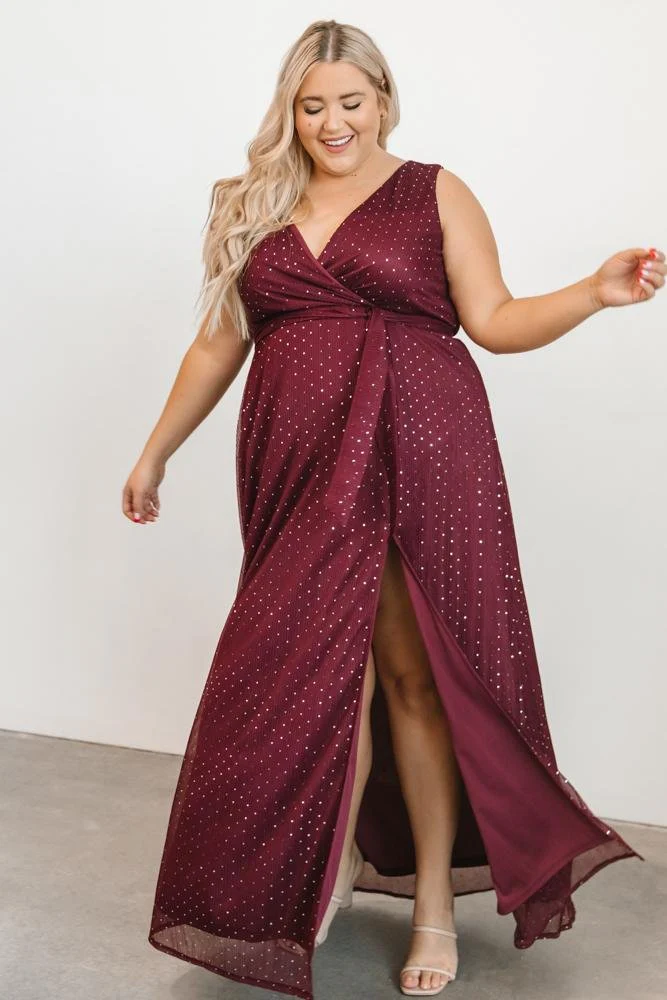 Helen Tank Sparkle Gown | Mulberry