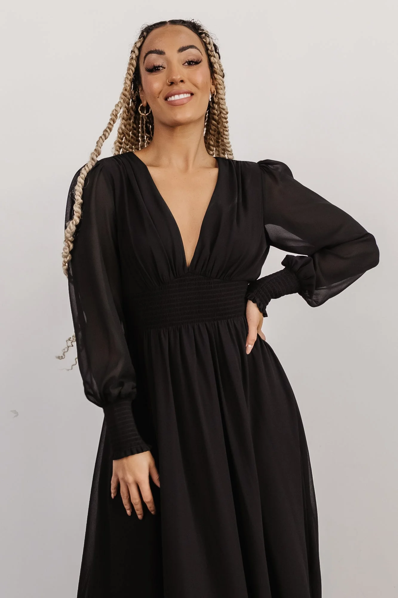 Olivia Maxi Dress | Black