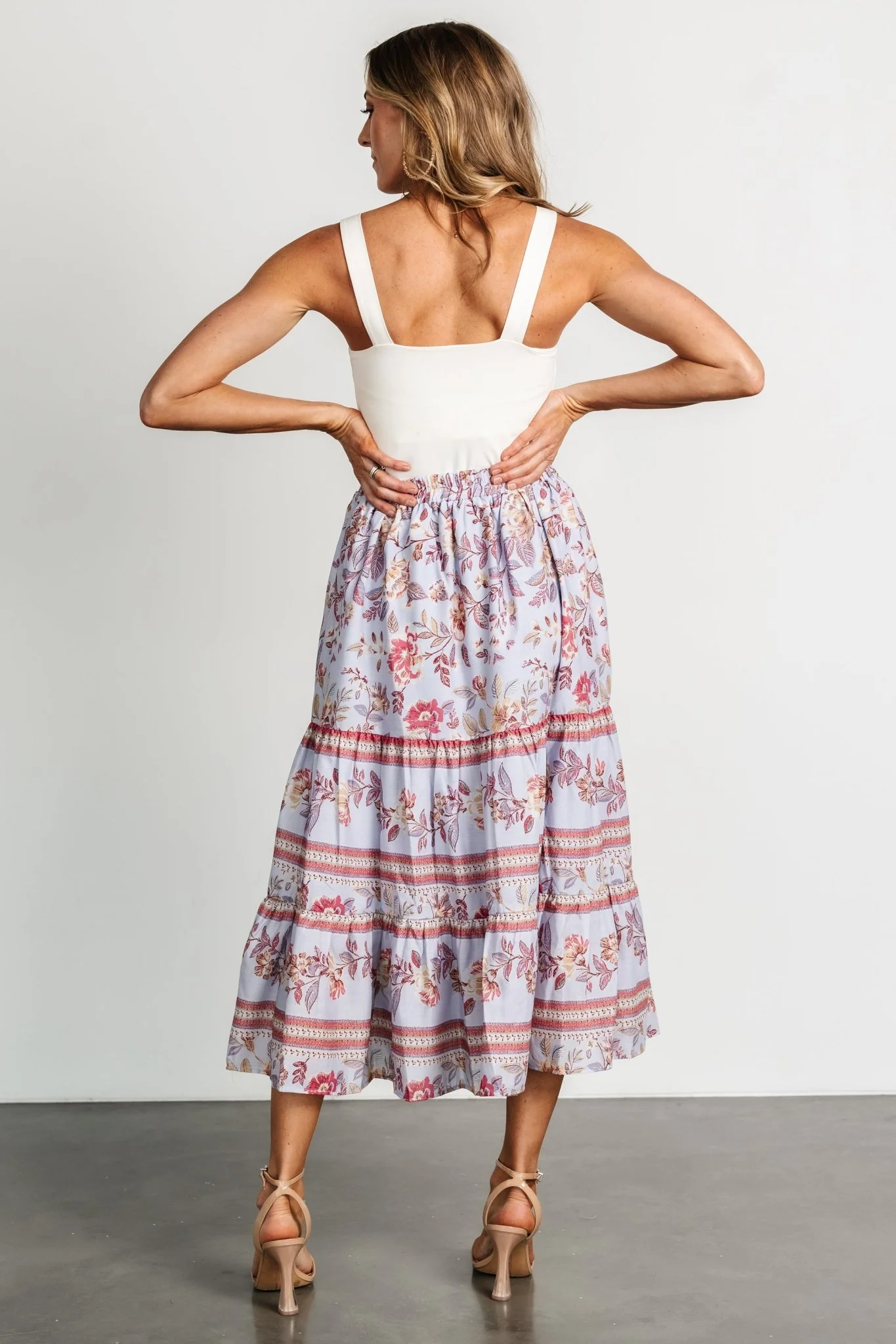 Meg Skirt | Periwinkle Multi