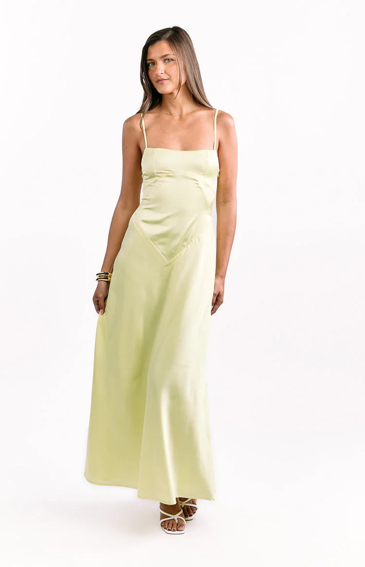 Joey Yellow Maxi Dress