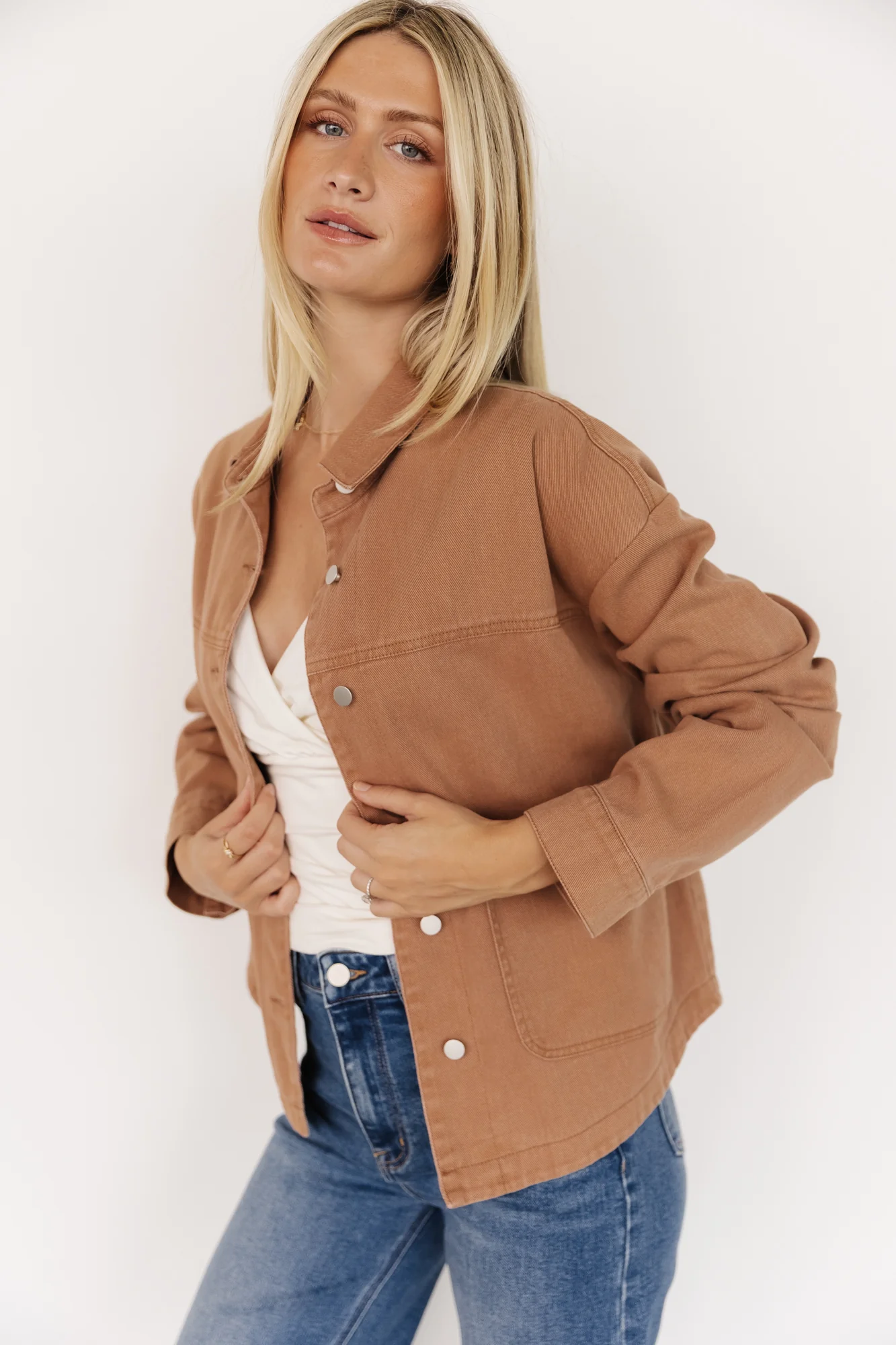 Finn Lightweight Jacket | Camel