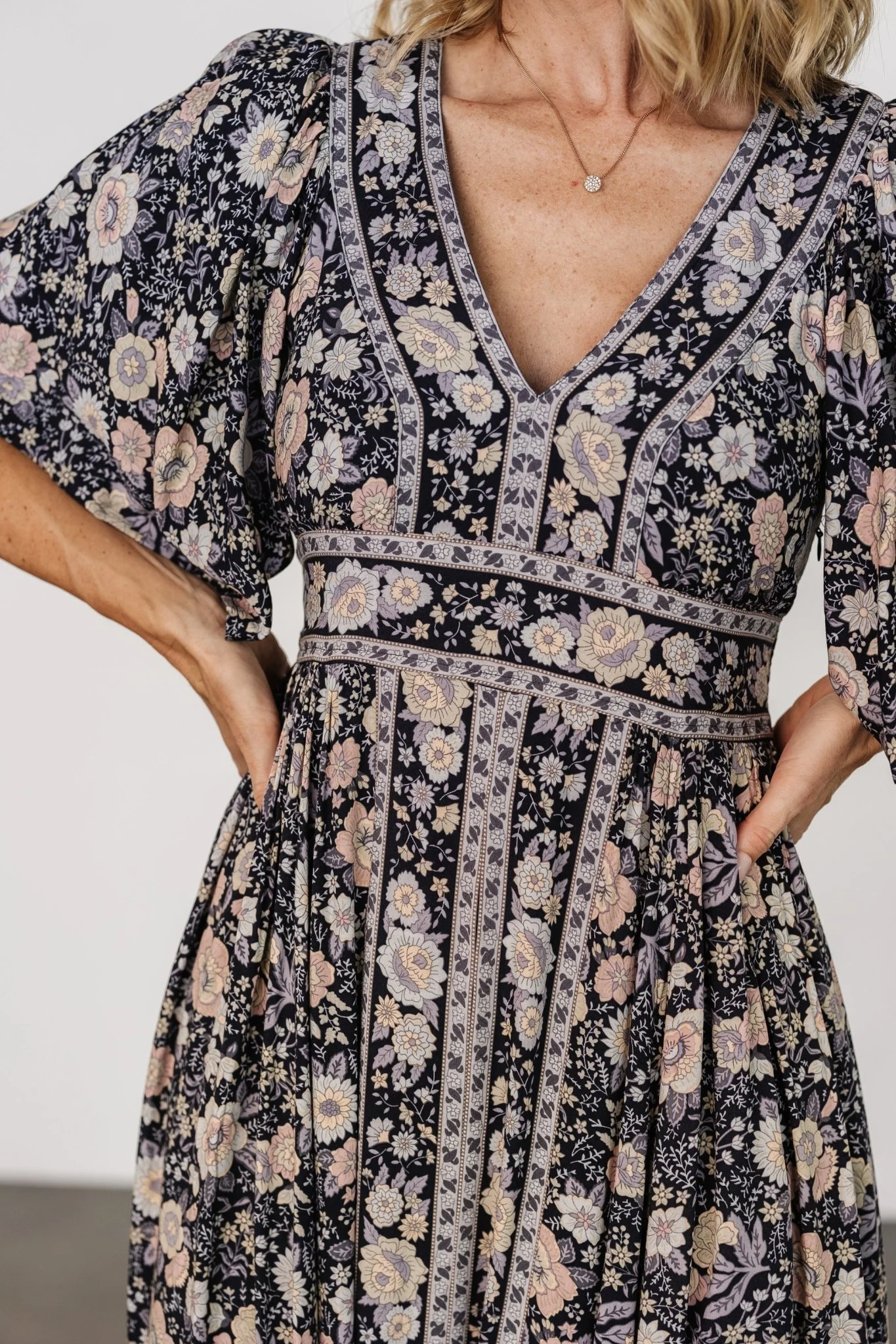 Elissa Maxi Dress | Midnight Floral