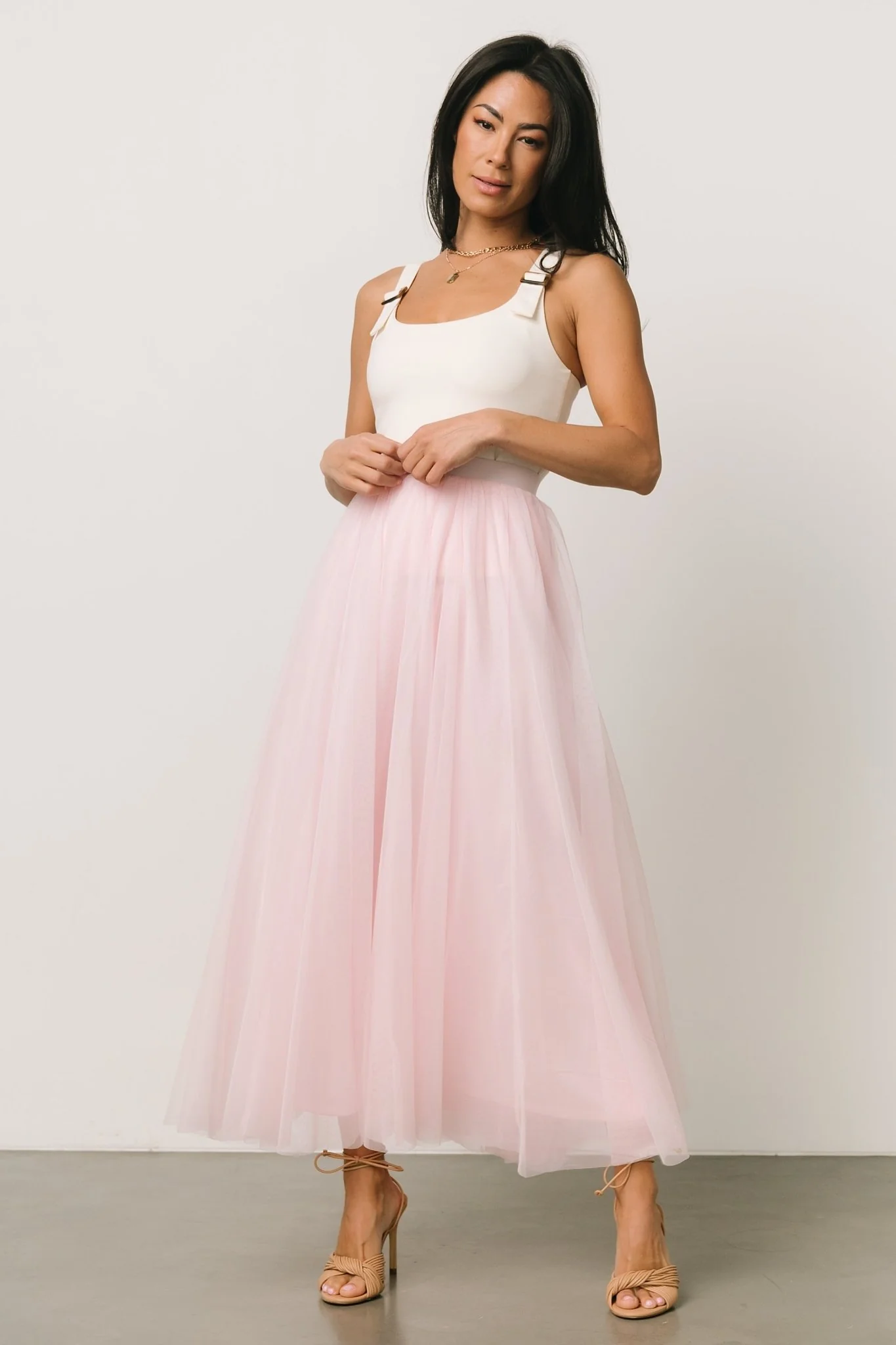 Mila Tulle Skirt | Rosy Pink