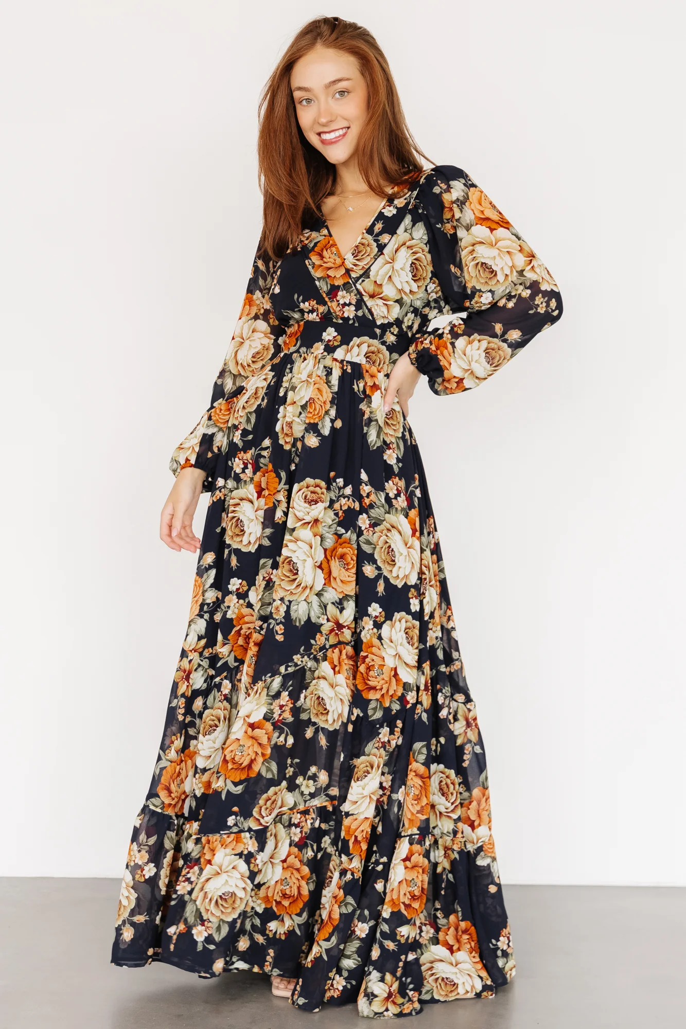 Johanna Maxi Dress | Midnight Floral