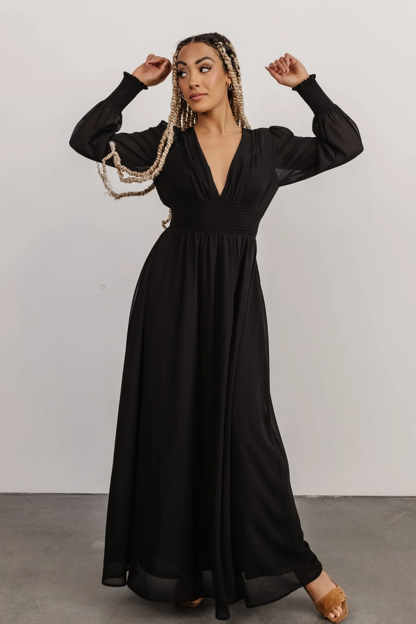 Olivia Maxi Dress | Black