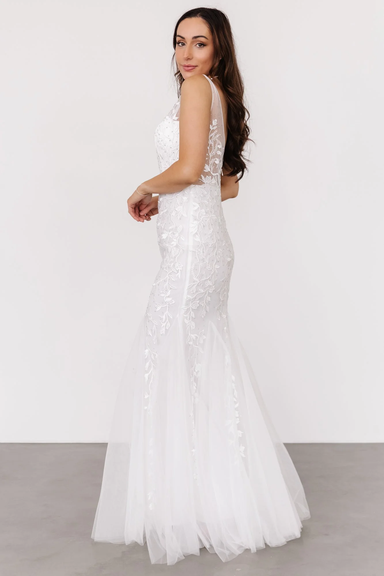 Fleurette Bridal Gown | White