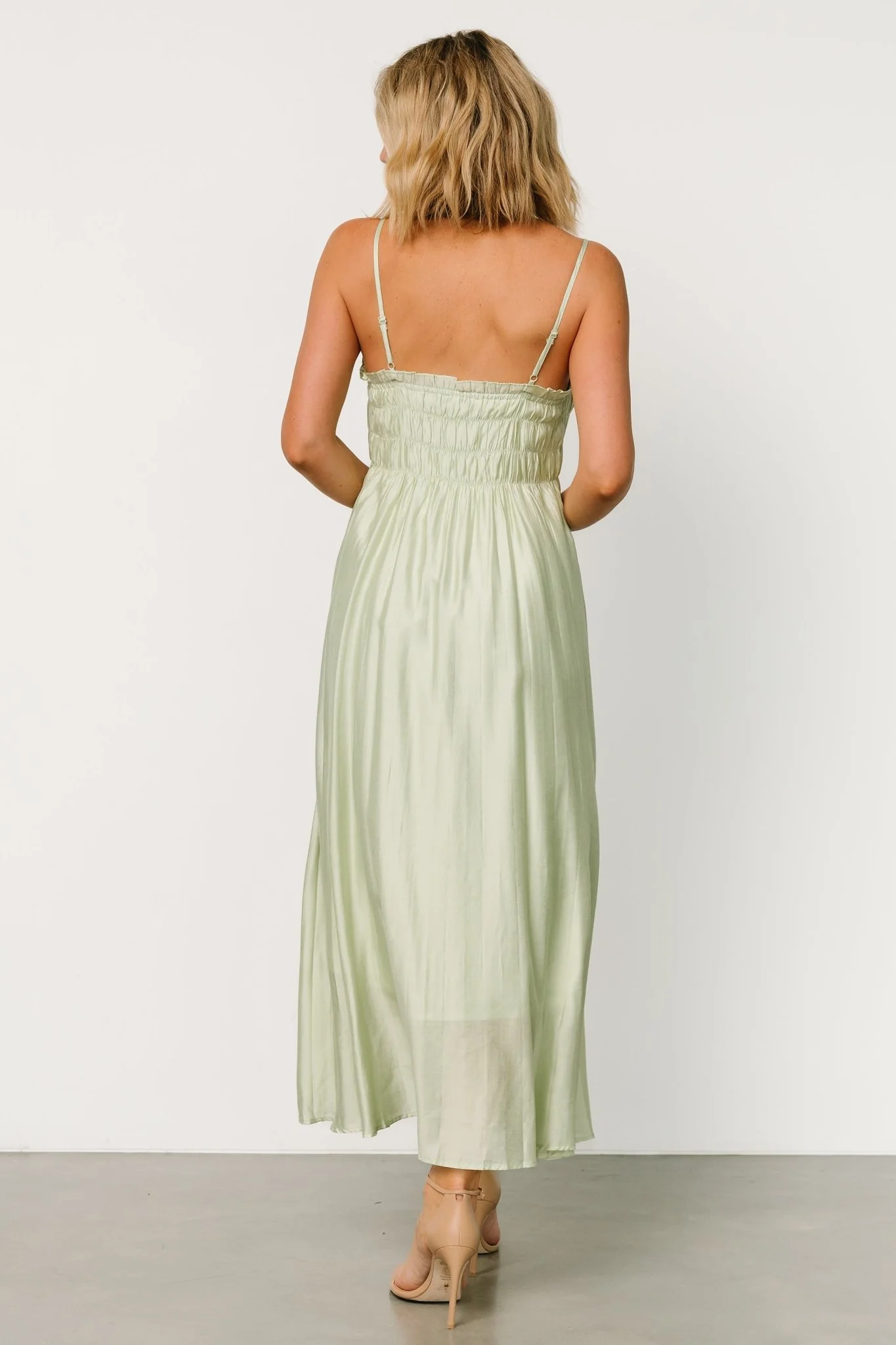 Hattie Maxi Dress | Light Sage