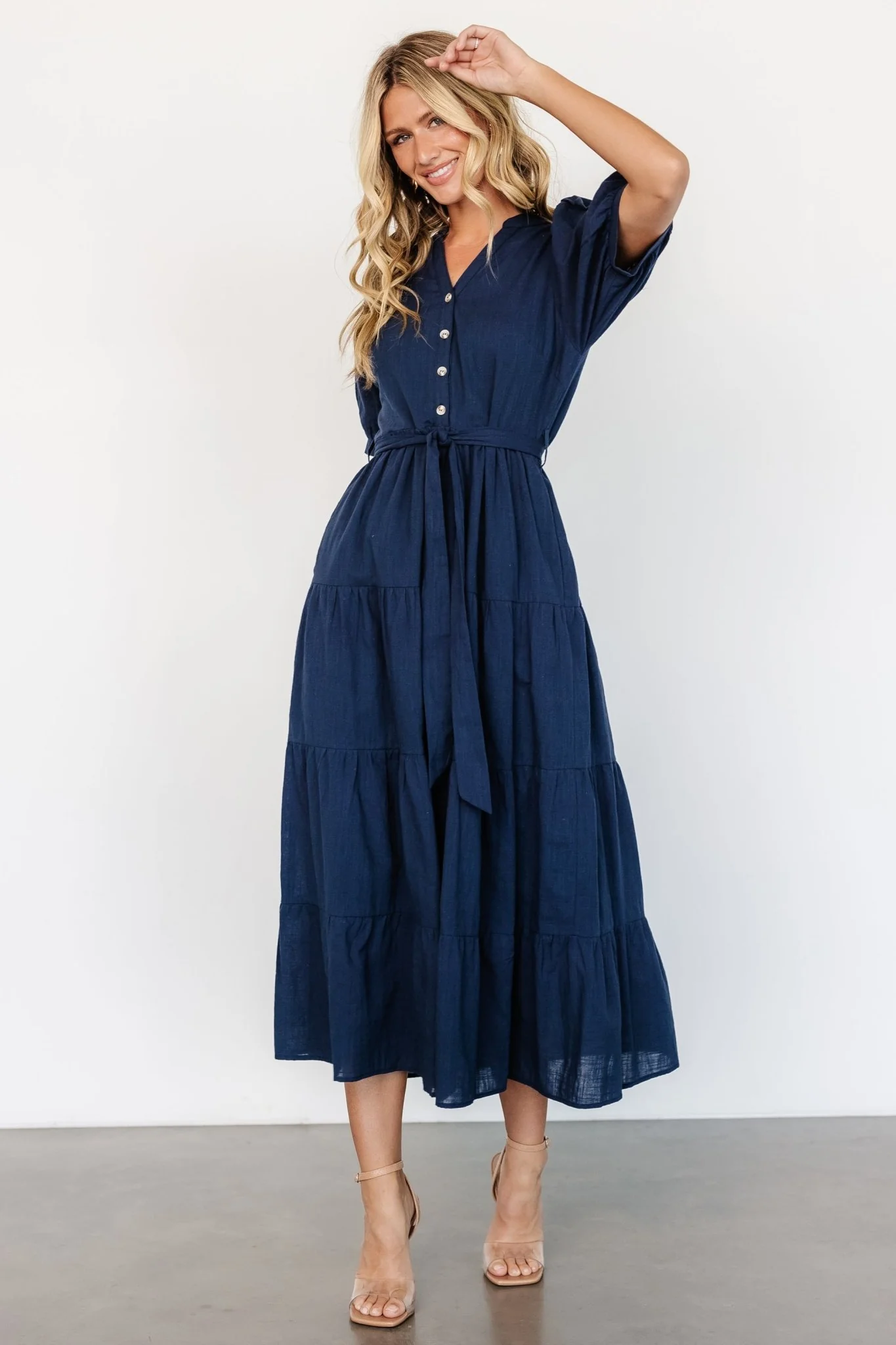 Camille Maxi Dress | Navy