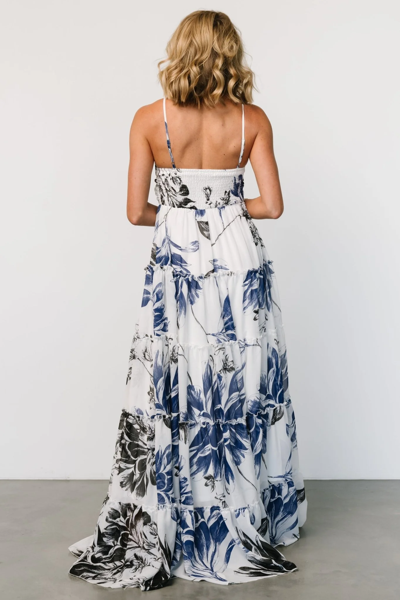 Charmaine Maxi Dress | Navy + Black Floral