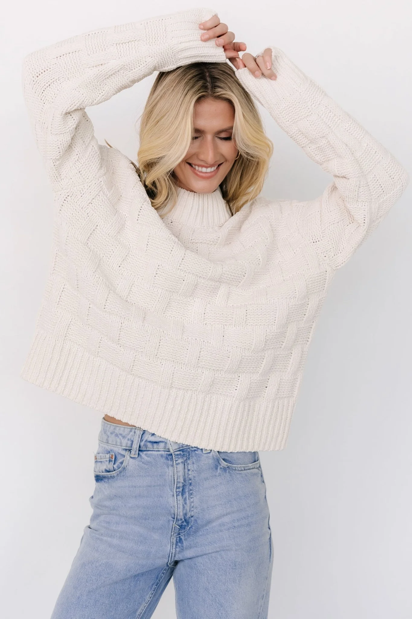 Stetson Knit Sweater | Ivory