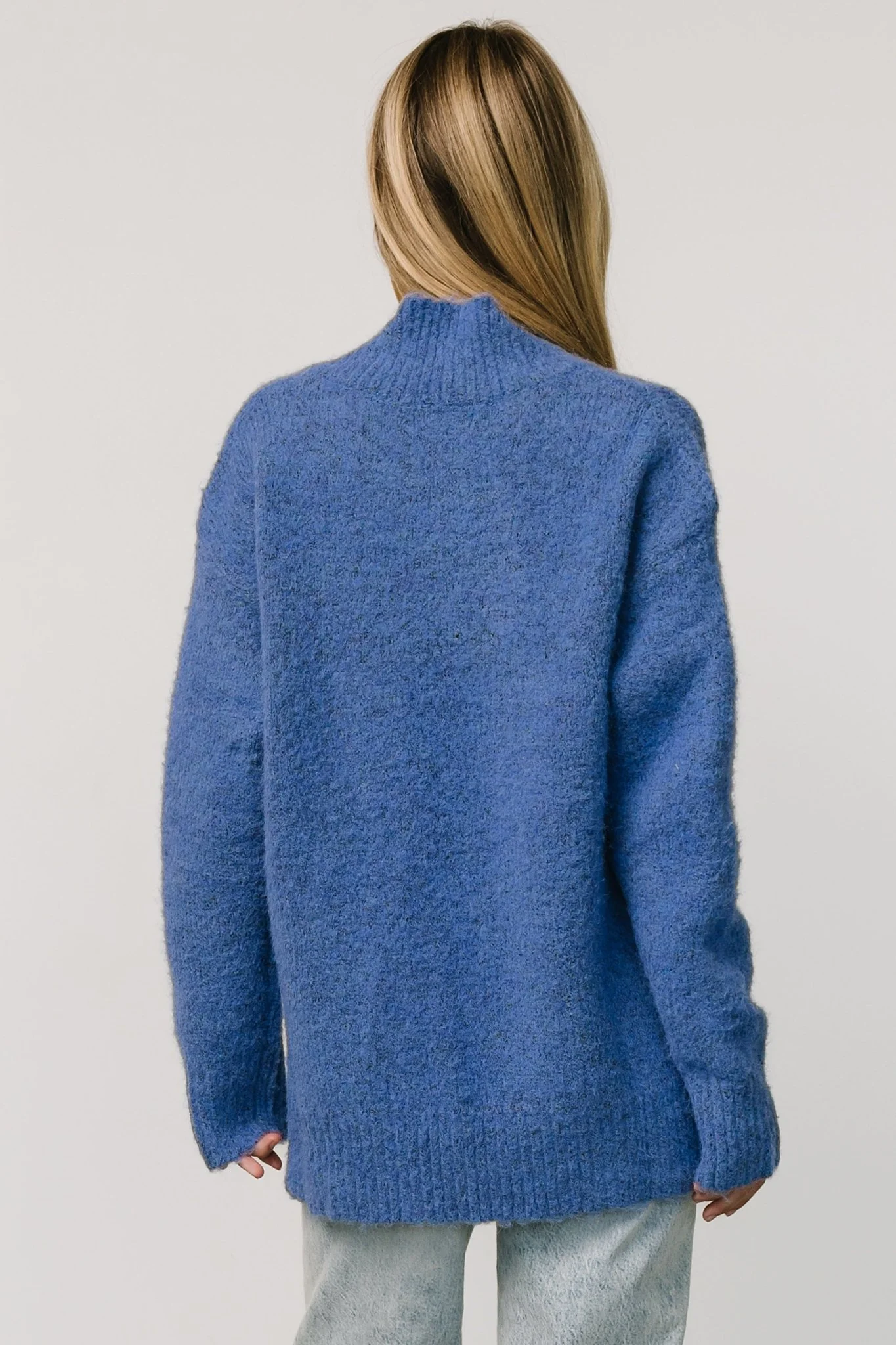 Calgary Oversized Sweater | Blue
