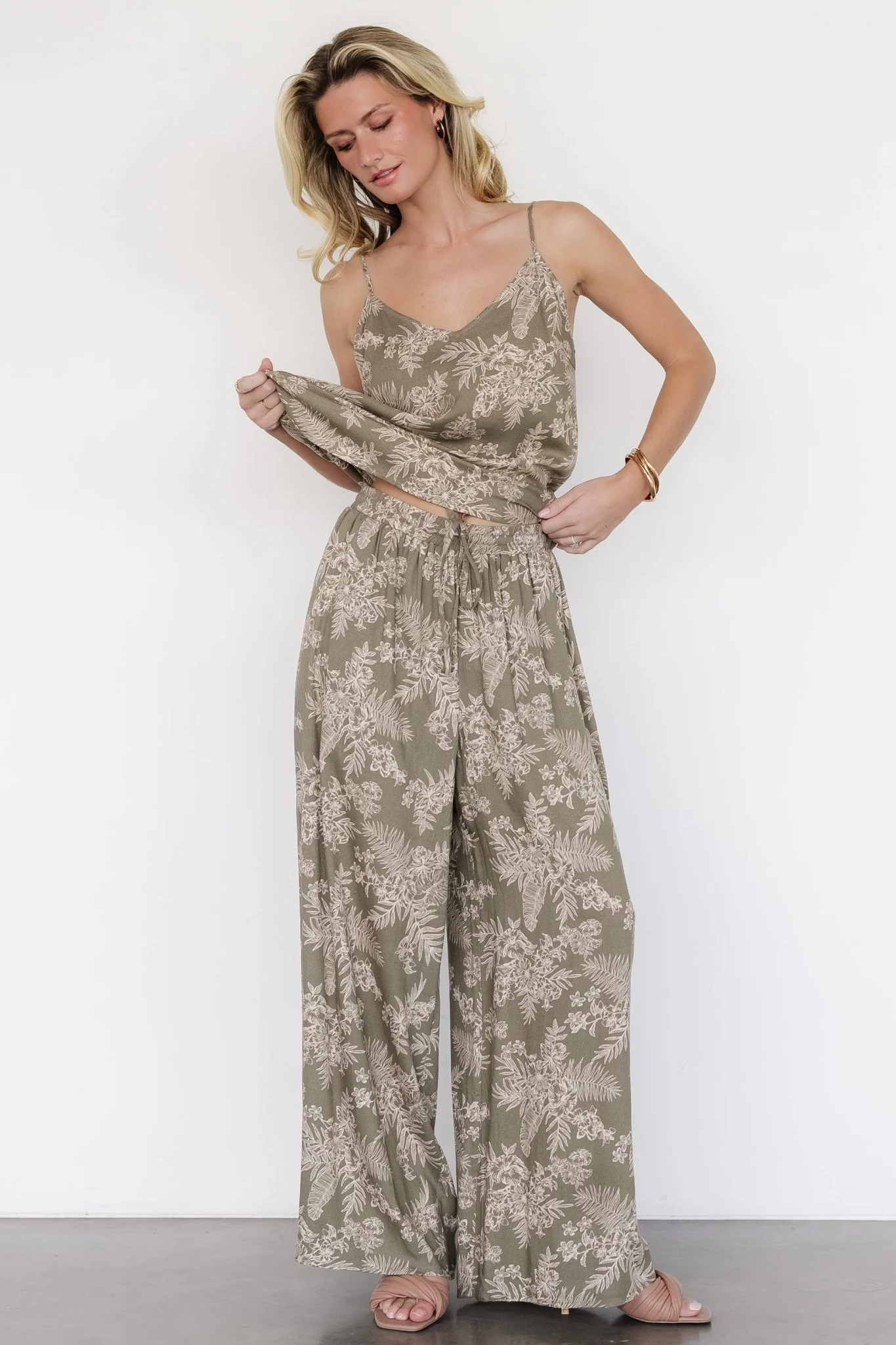 Kania Set | Olive Print