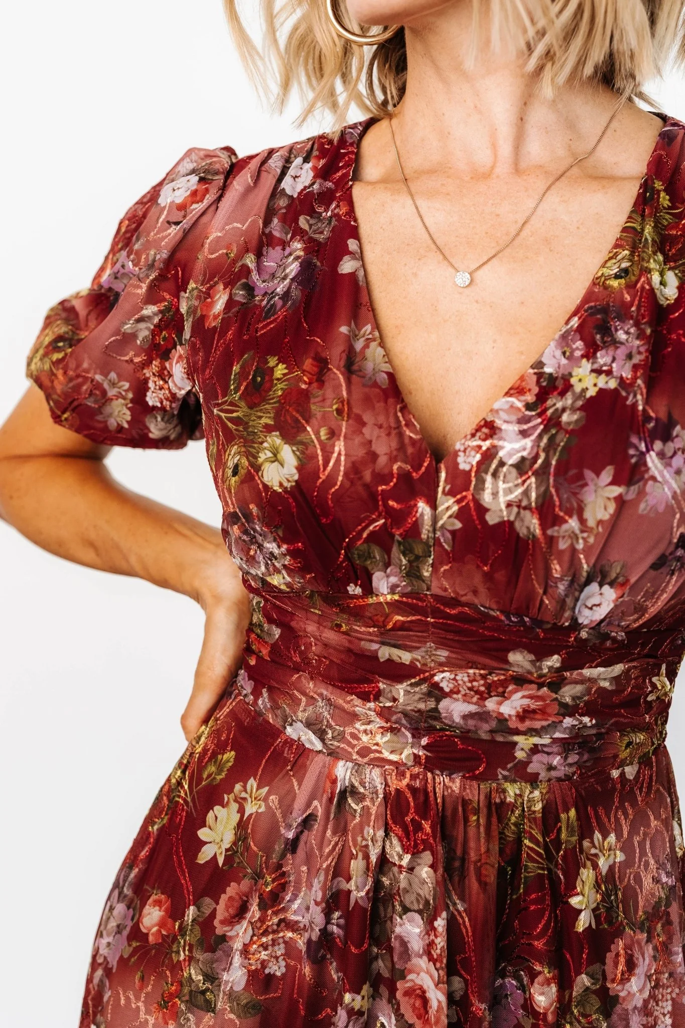 Ardley Maxi Dress | Rust Multi Floral