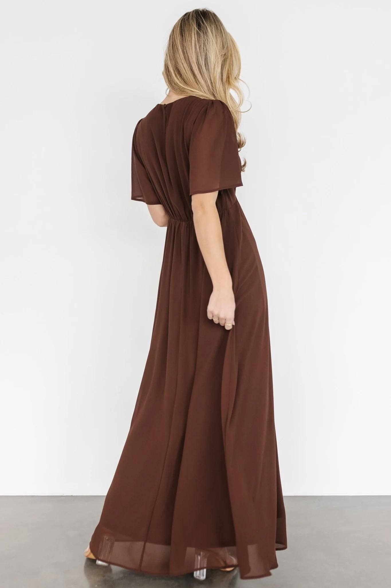 Esti Maxi Dress | Espresso