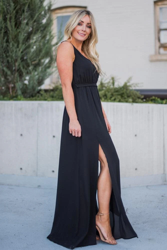 Hera Maxi Dress | Black