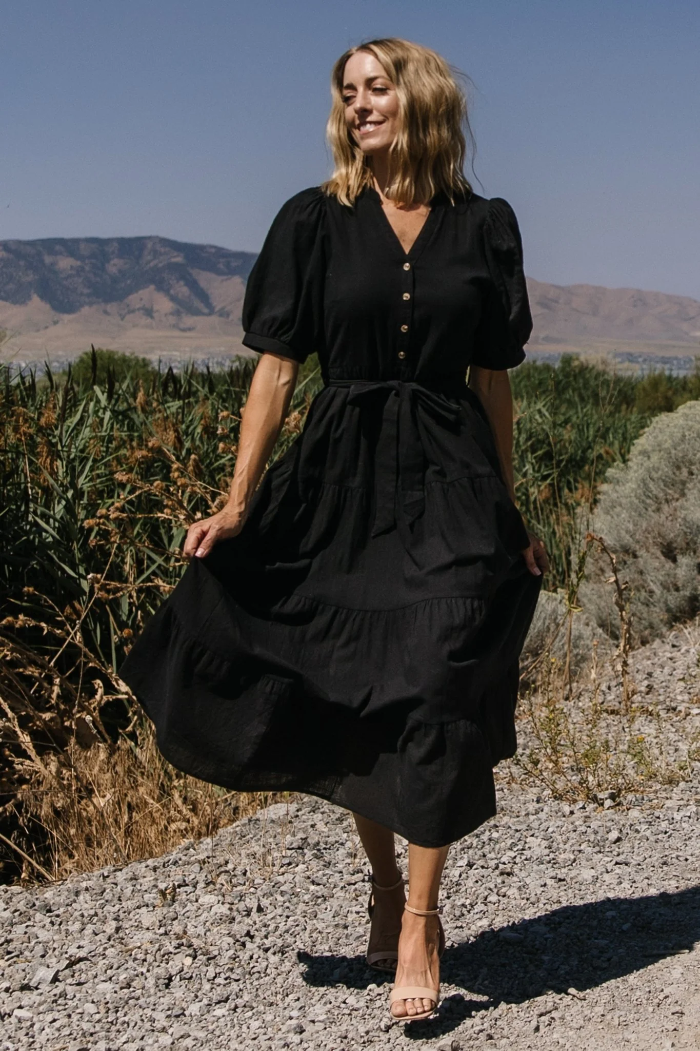 Camille Maxi Dress | Black