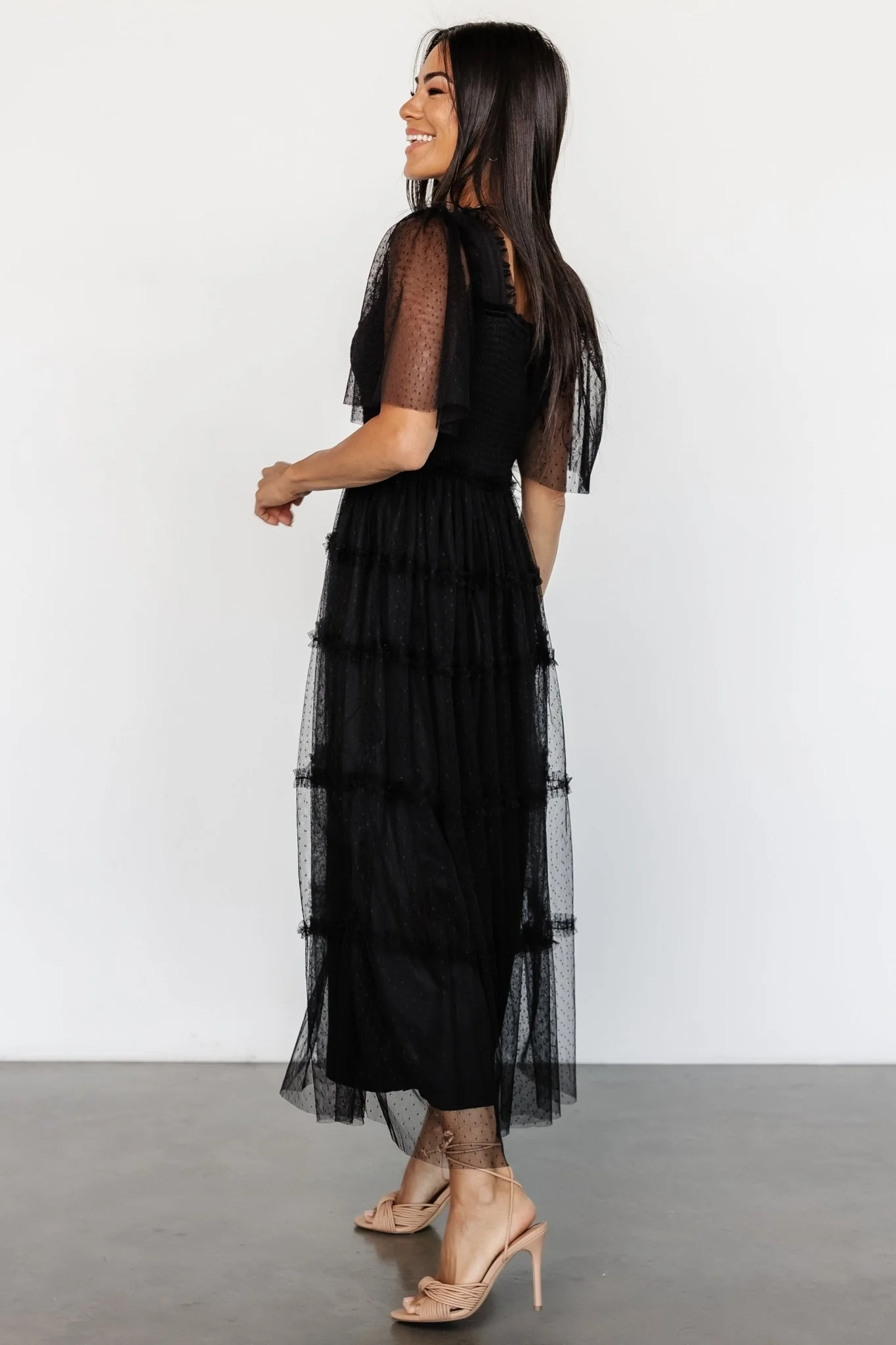 Bexley Tulle Dress | Black