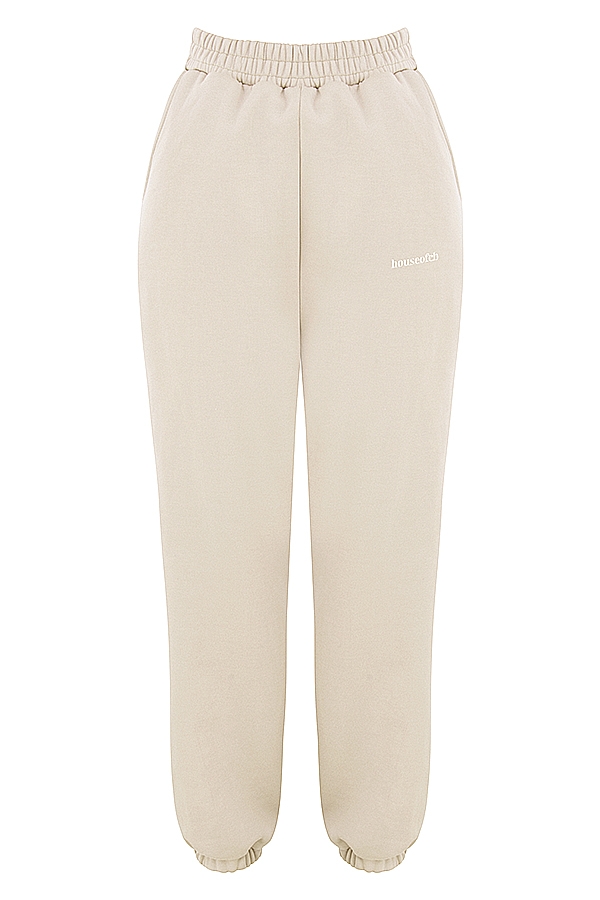 Sky-Oatmeal Fleece Back Jogging Trouser