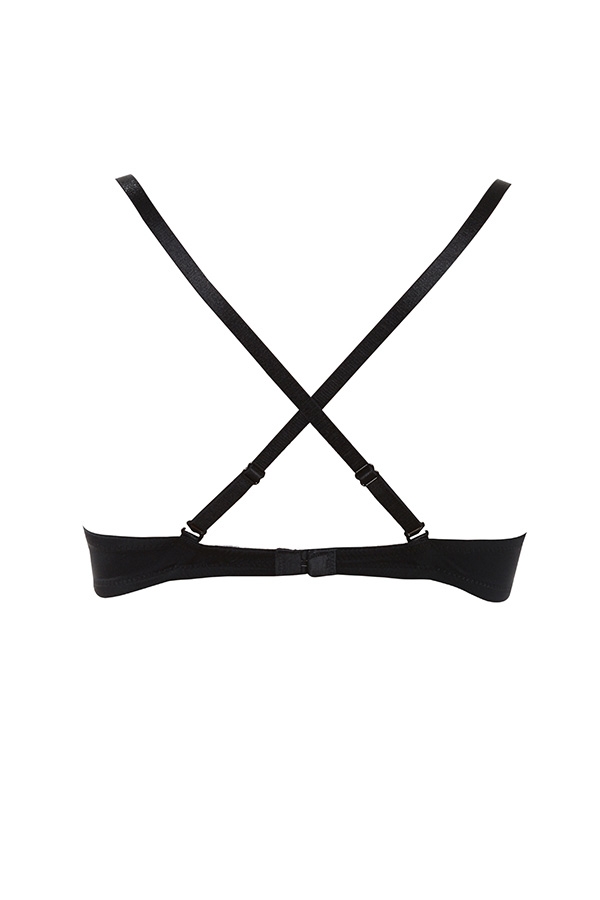 U Bra-Multi Position Adjustable Bra - Black