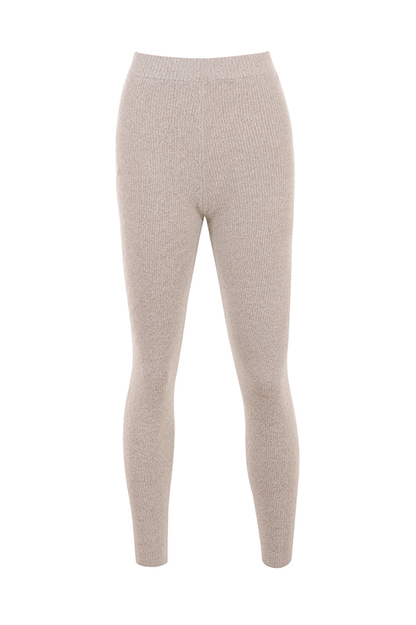 Sydney-Opal Ribbed Knit Leggings - SALE