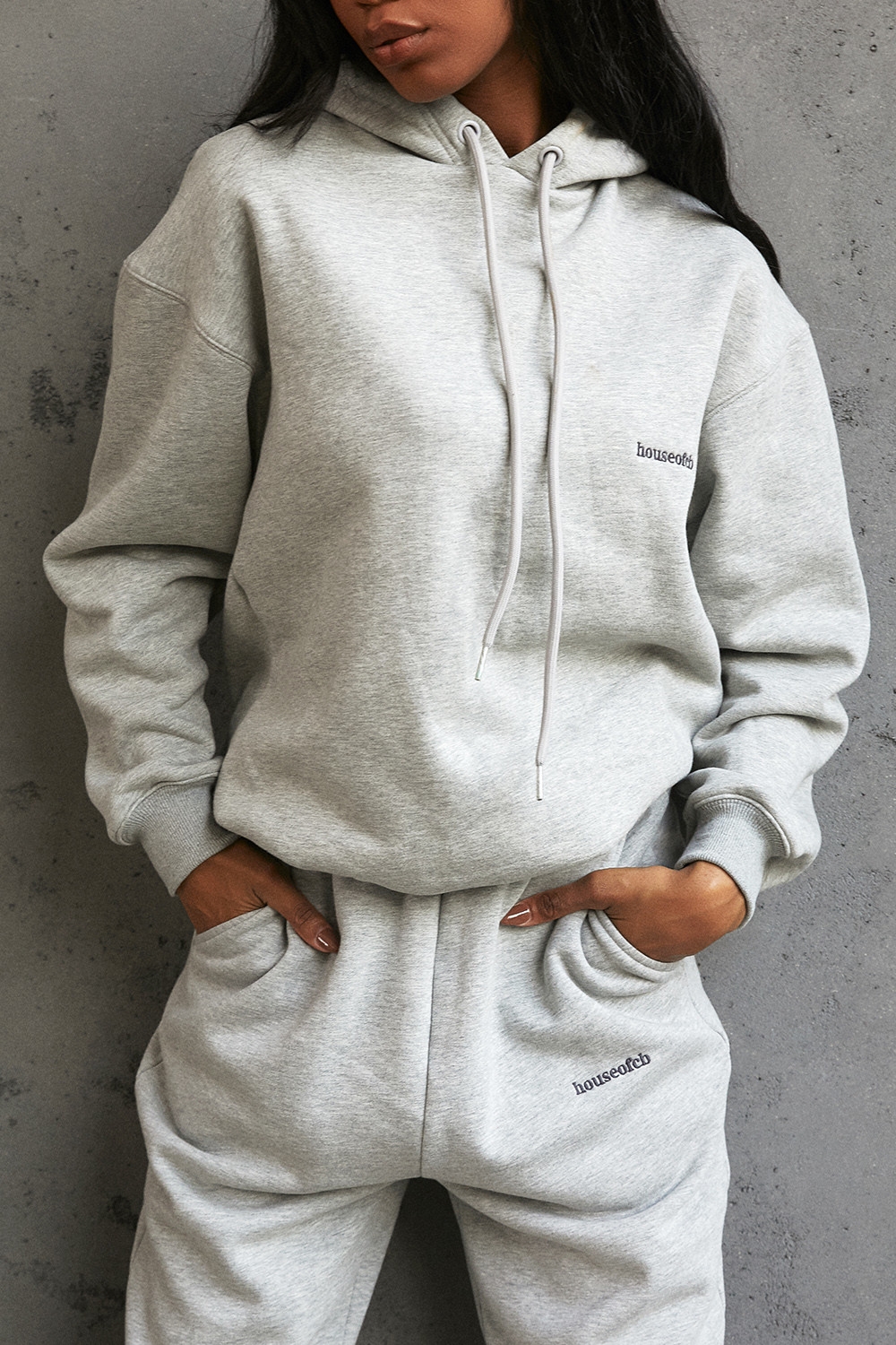 Halo-Grey Oversized Hoodie
