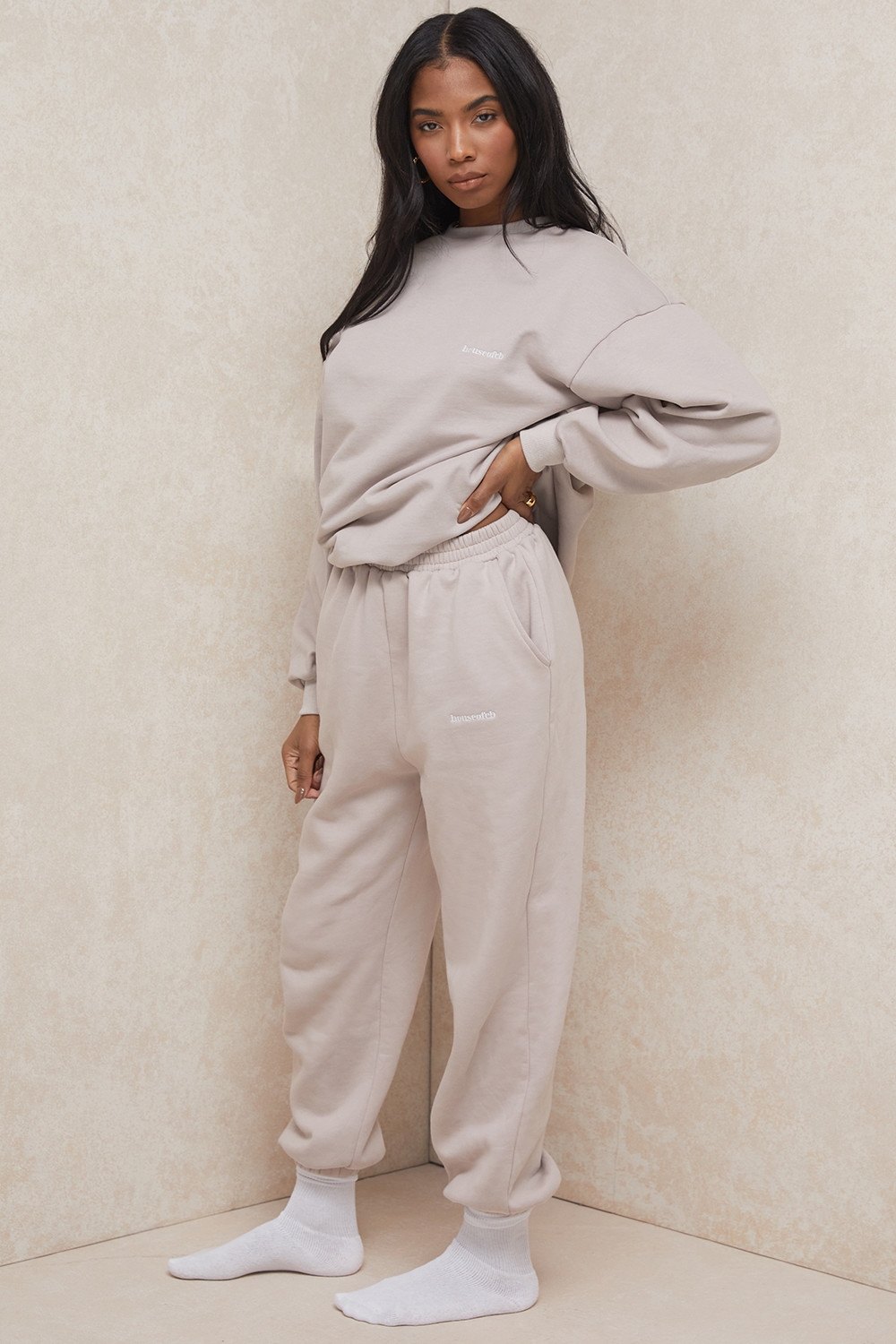 Sky-Stone Fleece Back Jogging Trousers