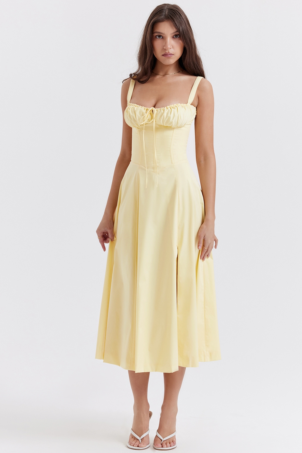Carmen-Buttercup Bustier Sundress