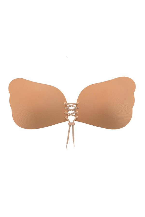 Ultra-Push Up Invisible Bra - Caramel