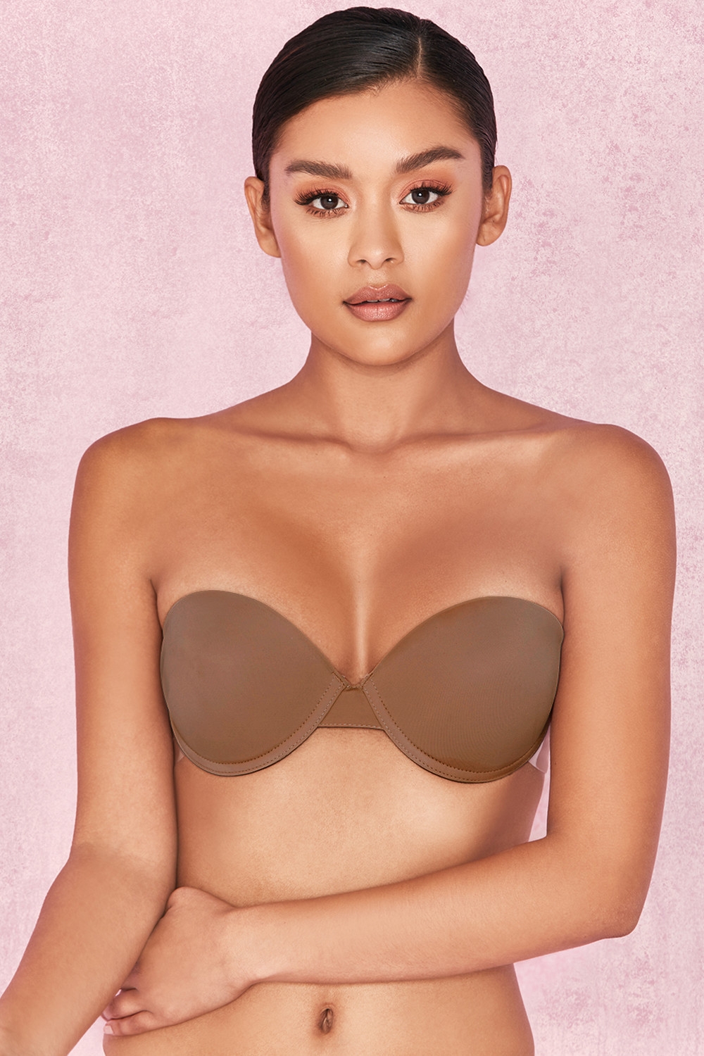 Boost Up-Ultimate Boost Invisible Bra - Caramel