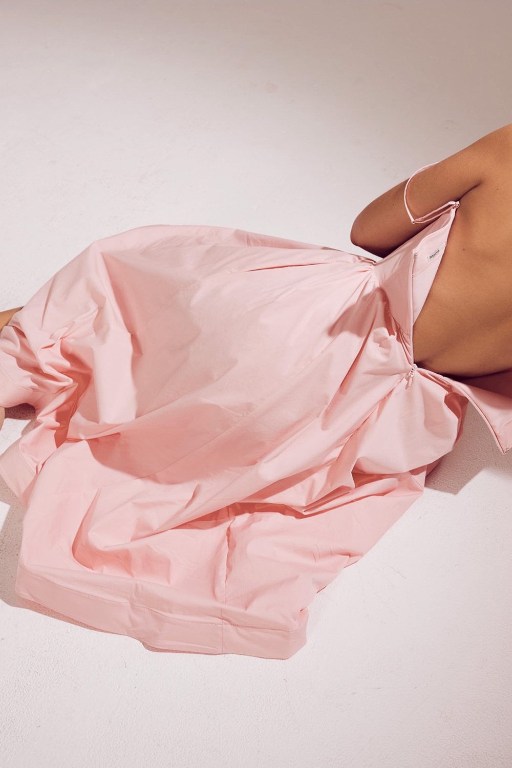 Lolita-Rose Pink Cotton Corset Sundress