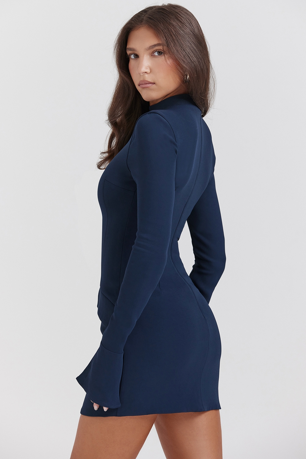 Mahalia-Navy Mini Dress