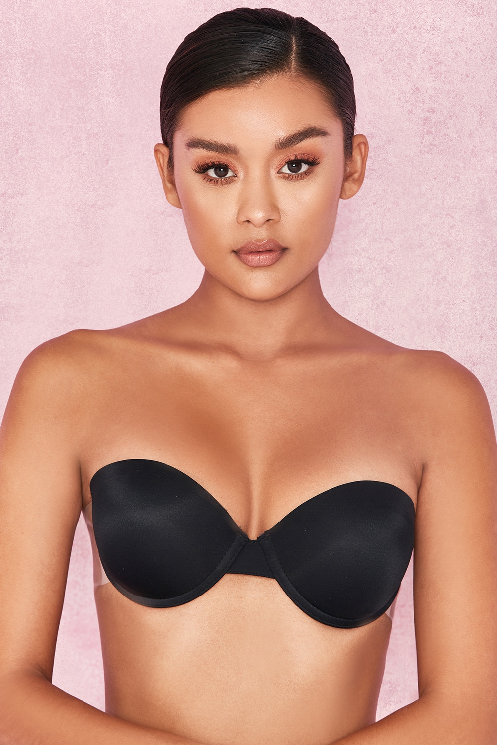 Boost Up-Ultimate Boost Invisible Bra - Black