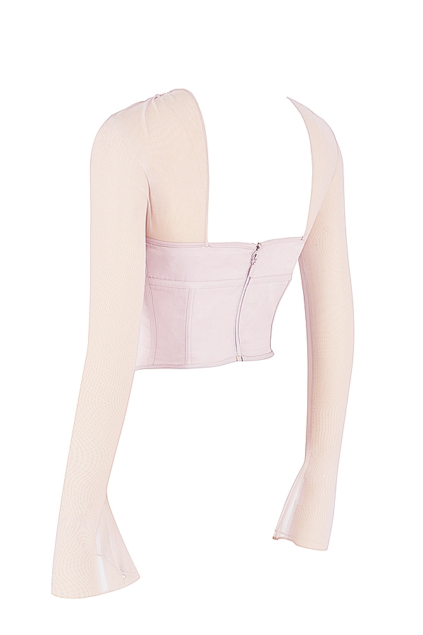 Mina-Crystal Structured Corset