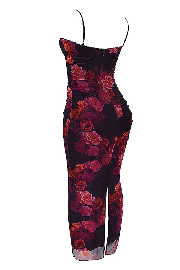 Nalini-Romantic Floral Maxi Dress