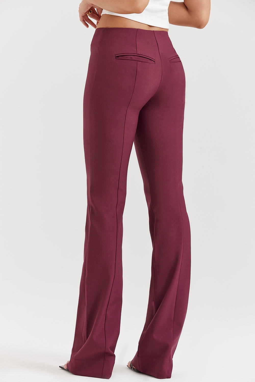 Lillie-Wine Trousers