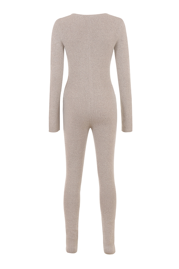 Tiggy-Opal Marl Loungewear Jumpsuit - SALE