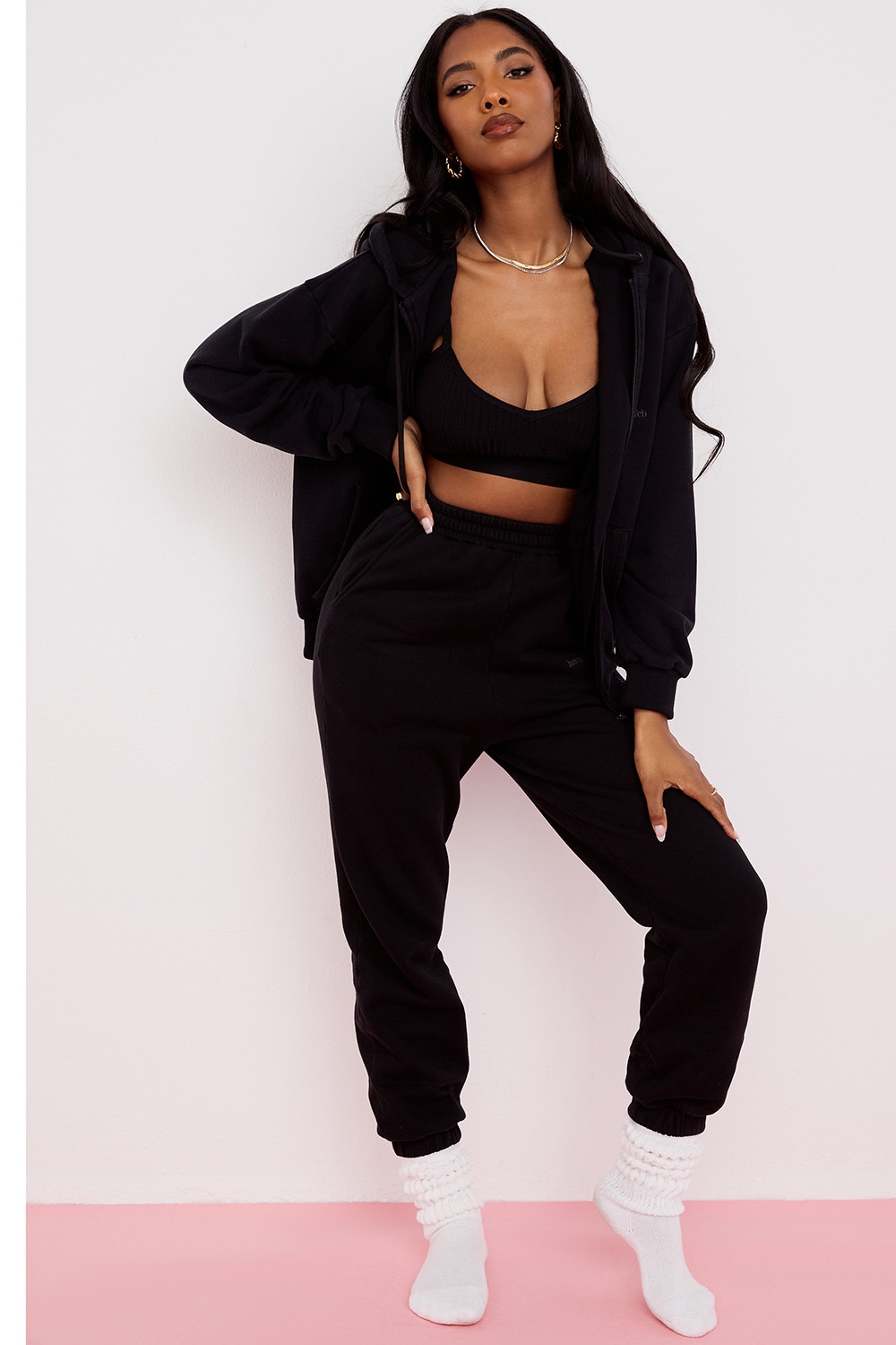 Sky-Ink Fleece Back Jogging Trouser