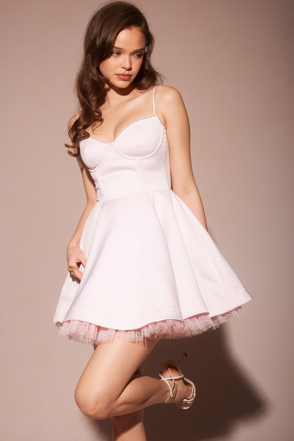 Minimoiselle-Ballerina Pink Tulle Mini Dress