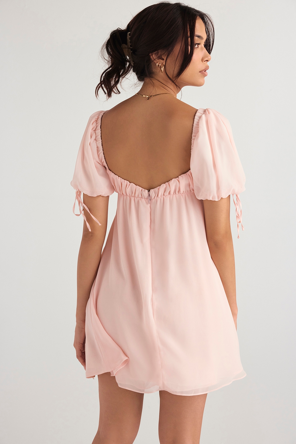 Princess-Pink Quartz Mini Dress - SALE