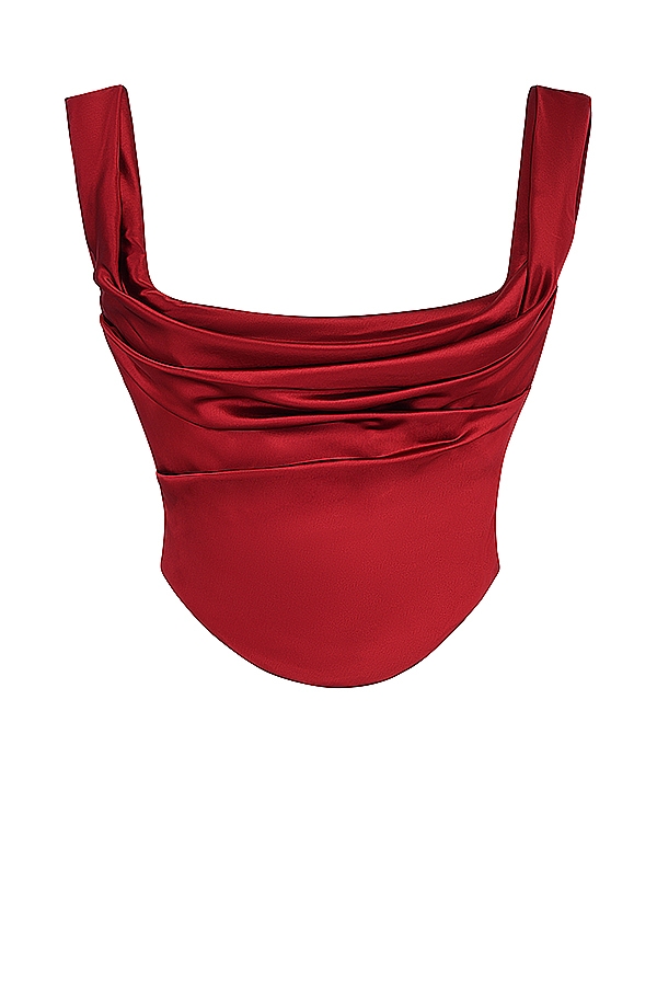 Una-Ruby Lace-Back Corset