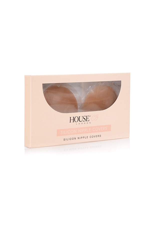 Silicon Reusable Nipple Covers - Caramel