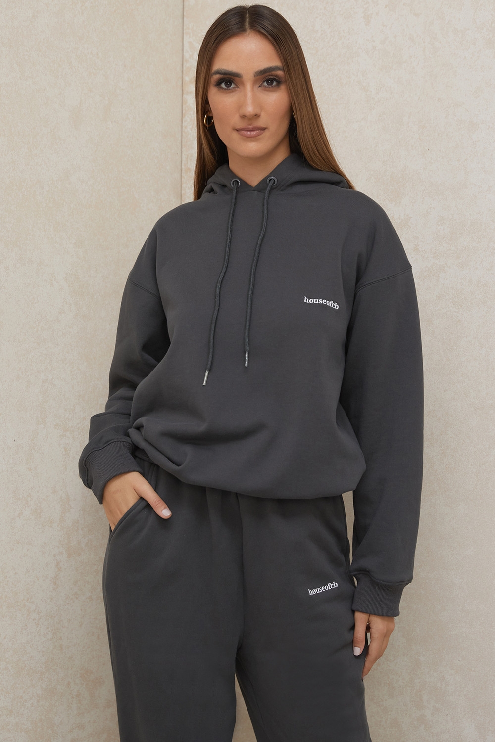 Halo-Charcoal Oversized Hoodie