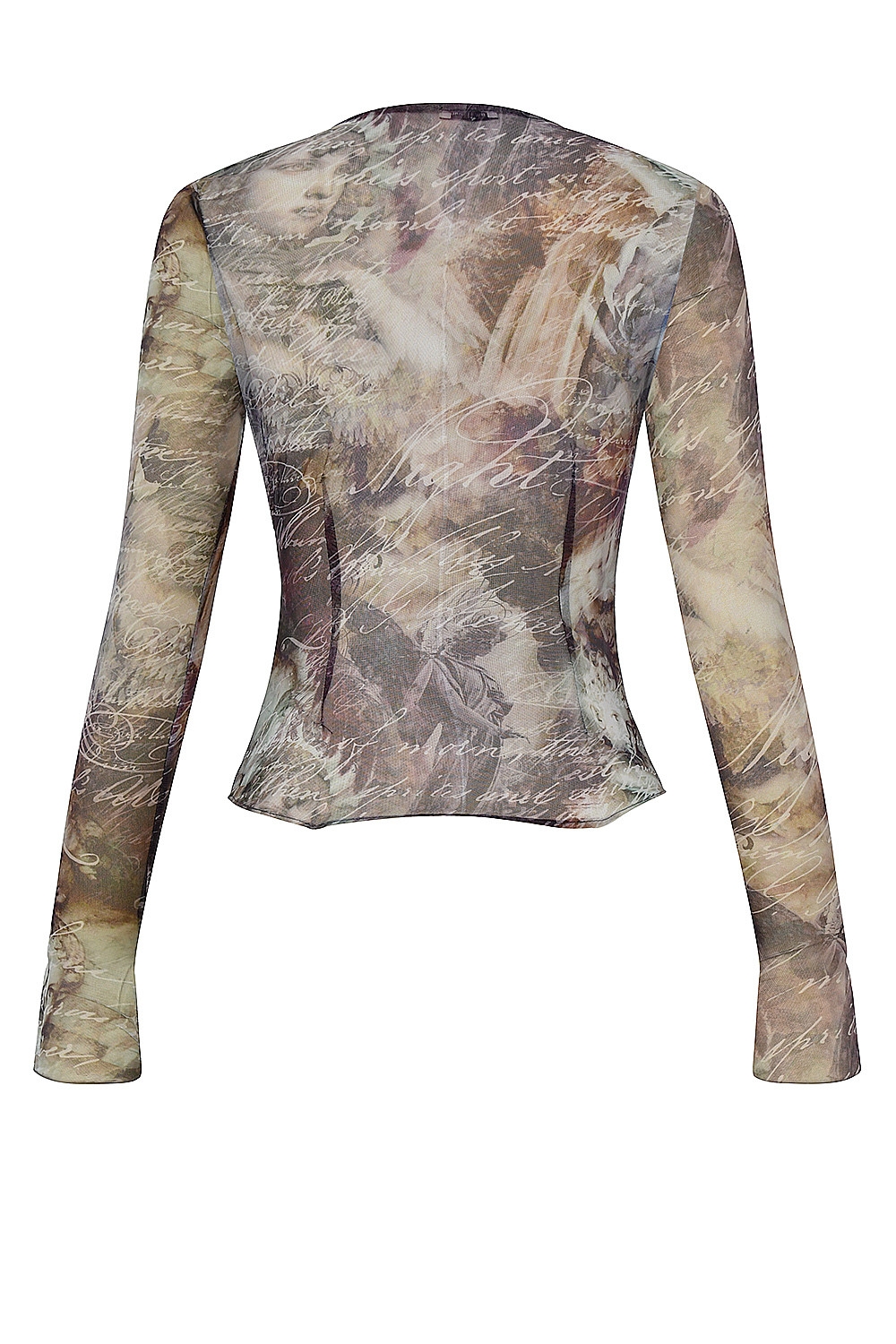 Mistress Rocks Draped Printed Top - SALE