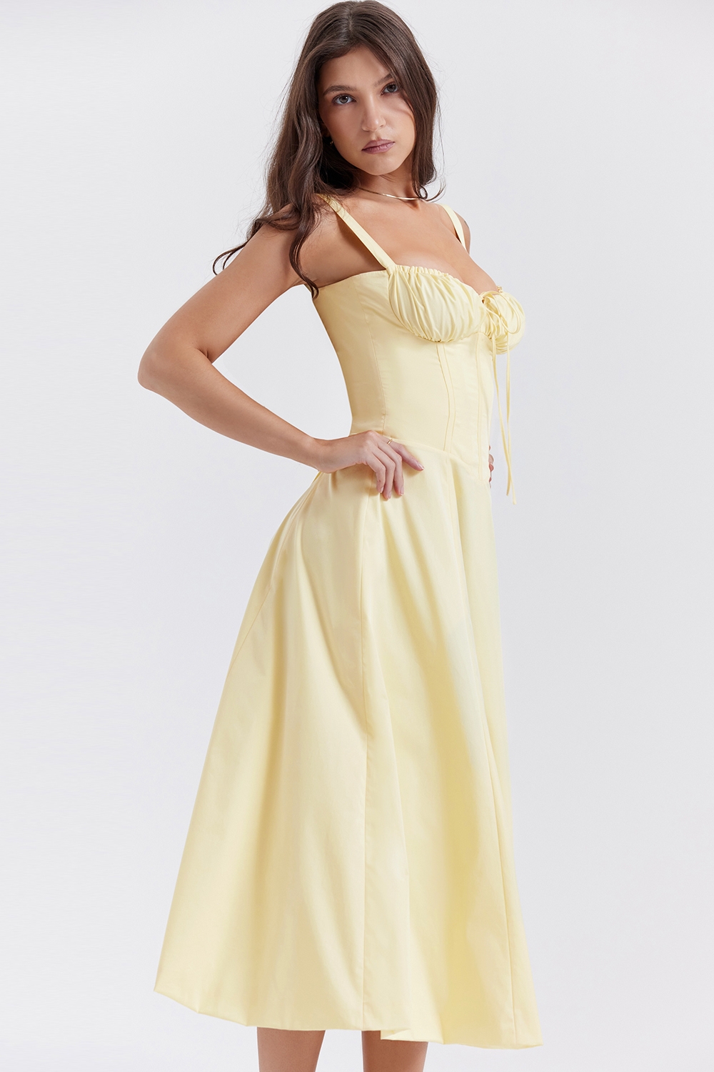 Carmen-Buttercup Bustier Sundress